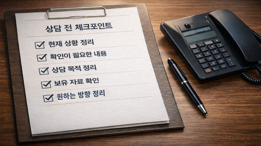 서울외도조사 상담 체크리스트