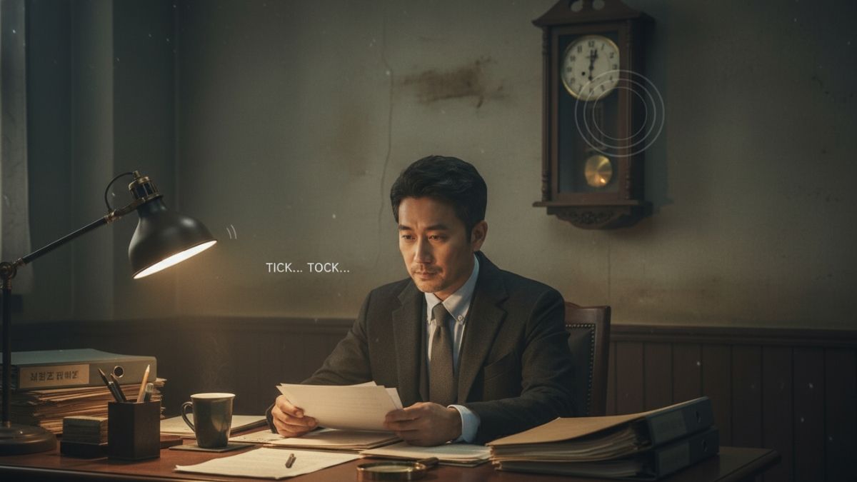 탐정사무소에서 자료정보확인 