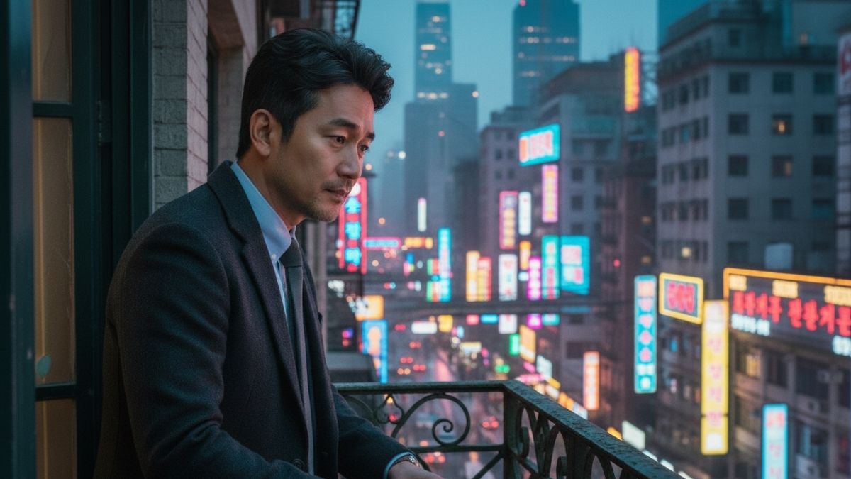 거리에서 탐정임무 중 